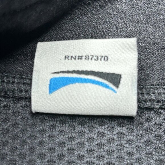 Alo Yoga Jacket Womens Medium Black Coolfit Performance Lightweight Vented Gym - Picture 4 of 16